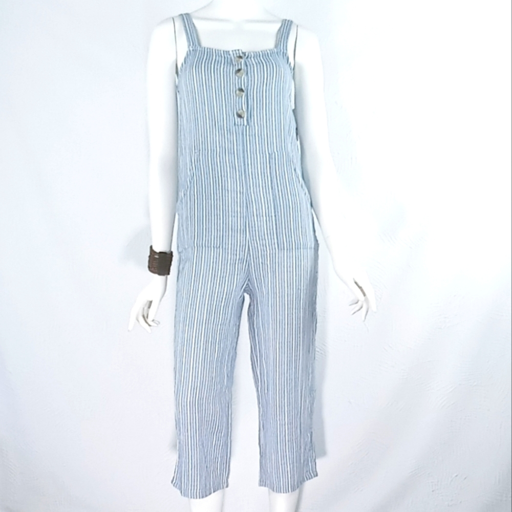 So striped crop romper Sz. XS